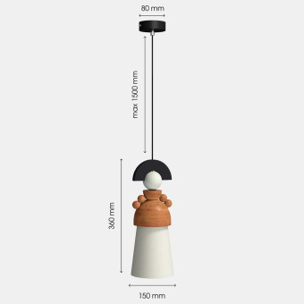 Подвесной светильник Svoy Design Krestyanka  (Бренд Svoy Design, серия Крестьянка) арт. LFLKR-NT